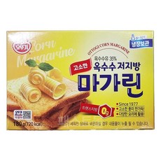 오뚜기 고소한 옥수수 저지방 마가린, 1개, 180g