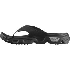 [국내매장판] 살로몬 슬리퍼 릴렉스 브레이크 6.0 - 블랙:블랙:앨로이 / L47110800 쪼리 신발 100437