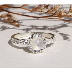 진주문스톤반지