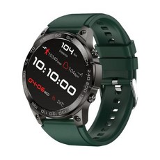 고도계 등산 GPS 시계 오리지널 AMOLED 남성용 스마트 워치 블루투스 통화 트래커 피트니스 IP68 방수 스포츠 샤오미 IOS 안드로이드 용, green, green