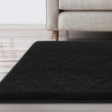 러그 어린이 장모 HVERSAILTEX 지역 슈퍼 소프트 셰이그 카펫 5x7피트 털북숭이 키즈룸 보육 침실 거실 높은 더미 던스 샤그 플러쉬 기숙사 방 틴룸 장식 아이보리