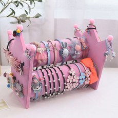 크라운머리띠정리대