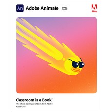 (영문도서) Adobe Animate Classroom in a Book (2023 Release) Paperback, Adobe Press, English, 9780137982424