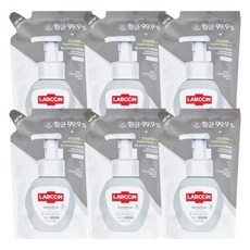 애경 랩신 포밍 핸드워시 리필 센서티브 허브향 200mL X 6개
