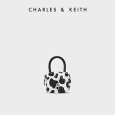 찰스앤키스 CHARLES＆KEITH CK6-80781881 여성 엠보 배색 토트 미니 크로스백