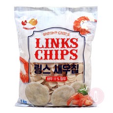 푸드올마켓_ 링스 새우칩 1kg, 1개