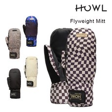 스키 보드 장갑 1242000-1211 P36.5배하울 미트 HOWL FLYWEIGHT MITT 플라이웨이트 23-24 스노보드 로브 벙어리 남성, M