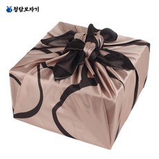 청담보자기 전통문양 공단 나염 보자기 대형 108cm, 5개, 롯데나염