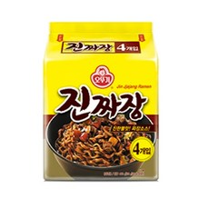 오뚜기 진짜장 멀티팩, 135g, 4개