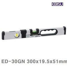GOF:://52407152에비스고무그립수평기ED-30GN300x19.5x51mm252g(1EA);SH43312069, 단일상품