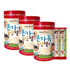 상아제약 온가족 홍삼젤리 어린이 키즈 홍삼 20g x 90포(1800g) 3개월분, 600g, 3개