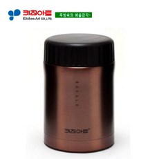 키친아트 라팔 골드메탈 보온죽통 430ml, 1개