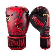 VENUM DRAGON 'S Venom Dragon Boxing Gloves 성인 Sanda Muay Thai Sandbag 훈련 용 장갑, 레드 블랙