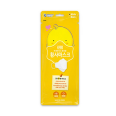 건영크린텍 3단 황사 마스크 아동용 KF80 검정 소형, 1개입, 20개, WHITE(화이트)
