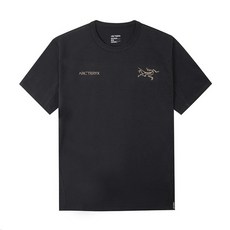 캡티브 스플릿 남성 등산 반팔 티셔츠 블랙 X000006523-BK