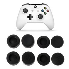 고무 실리콘 캡 엄지 스틱 강화 커버 케이스 XBOX-ONE 스킨 조이스틱 그립 8 개