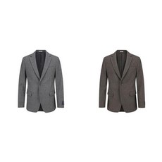 [_]에디션앤드지 에디션 24FW 헤링본 캐쥬얼 스판 자켓 NEE4KG1901