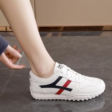 여성용 미끄럼방지 운동화 가벼운 캐주얼 스니커즈 성용 미끄럼방지 운동화 가벼운 캐주얼 스니커즈