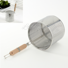로베린 스텐 면 건지기 채망19CM 그물면건지기, 1개