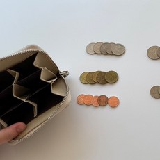 6칸수납 일본 여행 동전 지갑