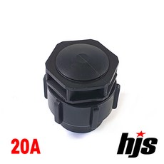 HJS PE 엔드 플러그 20A (나사조임식 이음관 앤드 캡 20mm 마개 뚜껑), 1개