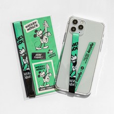 하이루프 HIGH LOOP 디즈니 폰스트랩 핑거스트랩, 1개, 미키마우스01