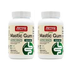 Jarrow Mastic Gum 자로우 매스틱검, 120정, 2개, 120정