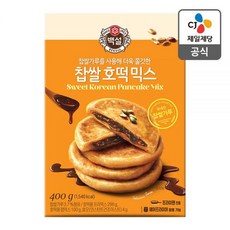 [3개이상 25%↓] 백설 찹쌀 호떡믹스 400G, 초코칩 쿠키믹스 290G, 1개