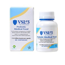 VSL#3 브이에스엘3 프로바이오틱스 유산균 60캡슐, 1개, 단품, 60개
