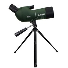 SVBONY IP65 방수 조류 천체 관찰 장거리 줌 망원경 SV28 60mm, 15-45X50