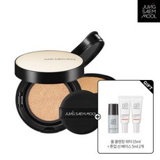 정샘물 에센셜 스킨 누더 롱웨어 쿠션(본품+리필) set, 색상:미디엄 세트