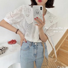 펀칭블라우스 TOP01