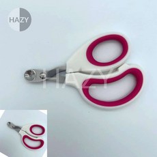 헤이지 고양이 발톱깎이 핑크 고양이발톱깎기, 1개