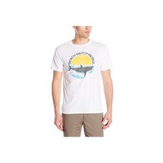 G.H.Bass & Co.남성용 해변 안전 순찰 그래픽 티셔츠