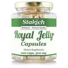 Stakich 스타키치 로얄젤리 500mg 퓨어 200정, 200개