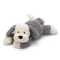 Jellycat 젤리 캣 Tumblie Sheep dog 텀블리 쉽 개 M 봉제 인형 35cm, 한개옵션0, 1개