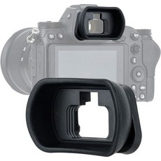 JJC KIWIFOOTOS 인체공학 롱카메라 아이컵 a6600 a6500 a6400 아이피스 뷰파인더 EP17 사이즈 412717mm Sony a6600과 호환 가능, for Z6 Z7, 1개