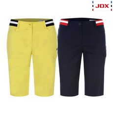[JDX] 여성 오비밴드 아웃포켓 하프 팬츠 2종 택1 (X1QMPHW51)