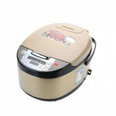 멀티쿠커 Holla arrocera 대용량 다기능 밥솥 붙지 않는 스마트 푸드 워머 나노 스팀치 신제품, 4) White 5L - UK