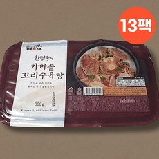 가마솥꼬리수육탕 한명숙가마솥꼬리수육탕800g, 800g, 13개