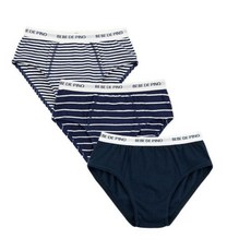 베베드피노언더웨어 남아 네이비 삼각팬티 3종 세트 BU33US3051412757
