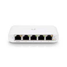 UBNT UniFi USW Flex Mini/Flex 기가비트 5-포트 관리 스위치 -C 전원 공급 장치, USW-플렉스-미니 - unifi