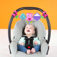 Bright Starts Busy Bardy&#39;s Carrier Toy Bar 52159 유모차 장난감, 1개, 한개옵션0