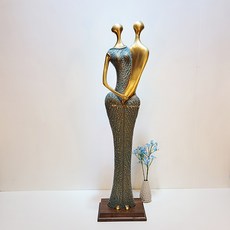 브론즈아트공방 느낌(대)청동 황동 공예품 신주 주물 인테리어소품 장식품 조각상 조형물