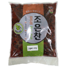 (국내제조) 조은찬 고들빼기무침 2kg 고들배기 장아찌 업소용 대용량 밑반찬, 1개