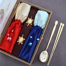 수저나라 건강금거북티타늄수저선물세트B스타일 재단근로자의날 창립기념 협회취임식 수저선물세트 단체문의환영