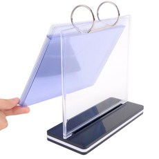 노트형 스텐드북 메뉴꽂이 문서거치대 메모 서류, 제품선택, 가로, 1개