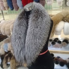 천연모피넥워머