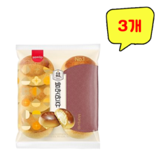 삼립 주종발효 밤맛만쥬, 3개, 198g