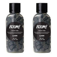 LUSH Boom! Toothy Tabs 러쉬 투씨탭 붐 고체씹는치약 1.7oz(50g) 2팩